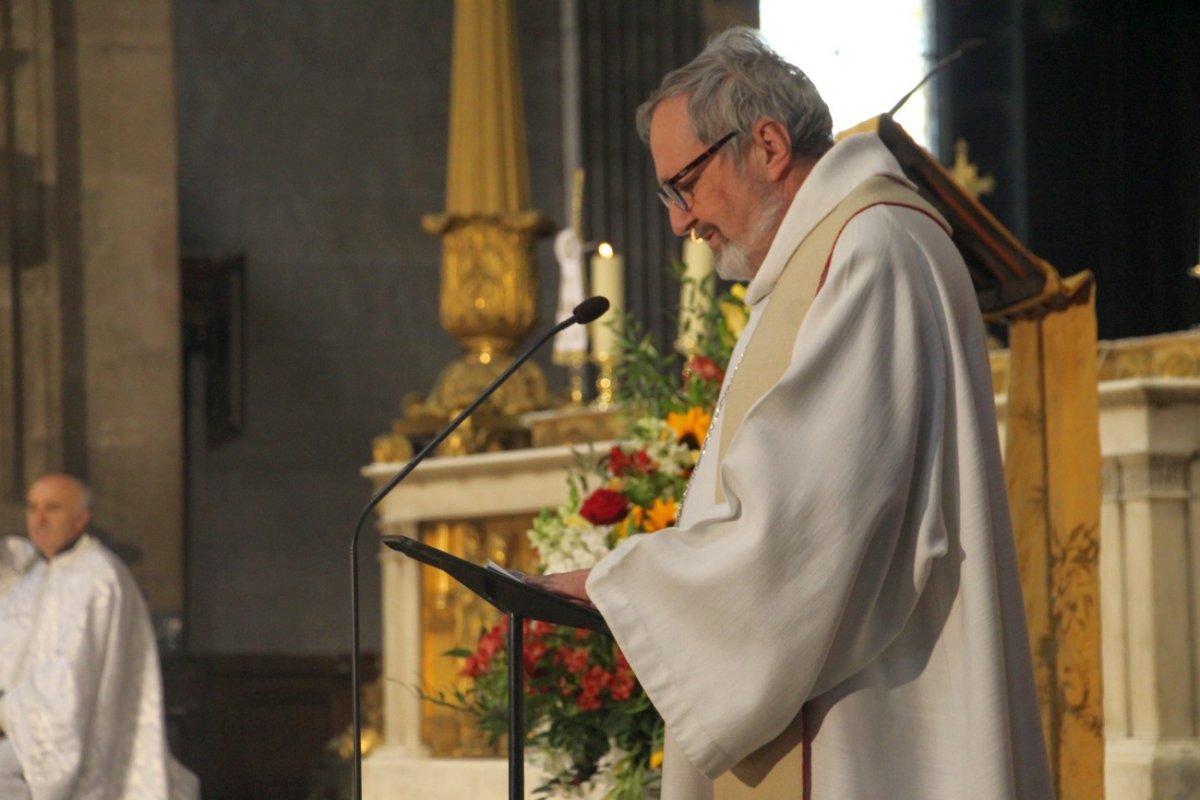 Messe avec les chrétiens d'Orient en rite gréco-catholique ukrainien. © L'Œuvre d'Orient.