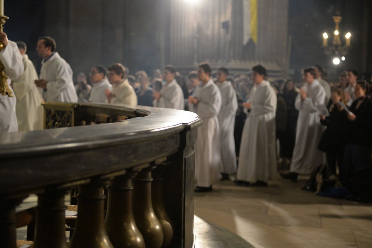 Messe des étudiants 2022. © Marie-Christine Bertin / Diocèse de Paris.