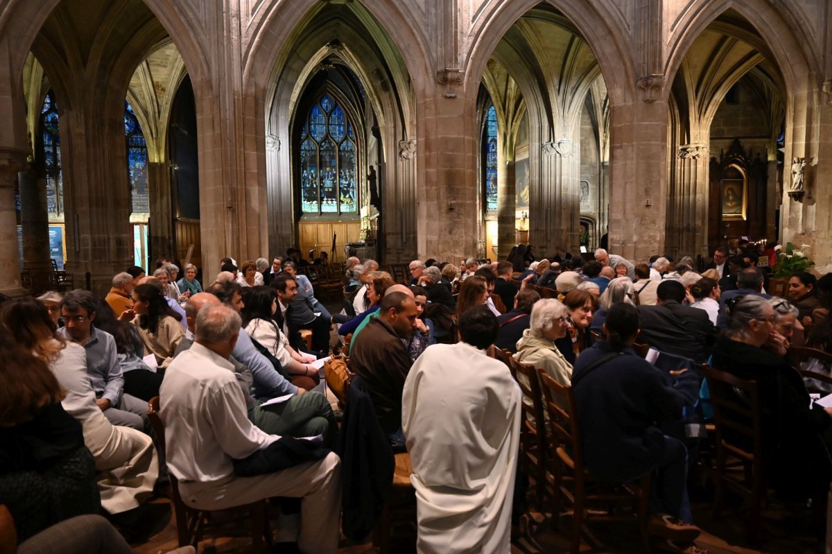 Catéchèse sur la confirmation. Lundi 19 mai 2025. © Marie-Christine Bertin / Diocèse de Paris.