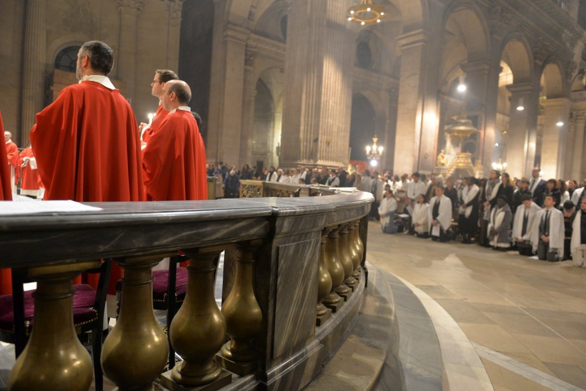 Confirmation des adultes 2022. © Marie-Christine Bertin / Diocèse de Paris.