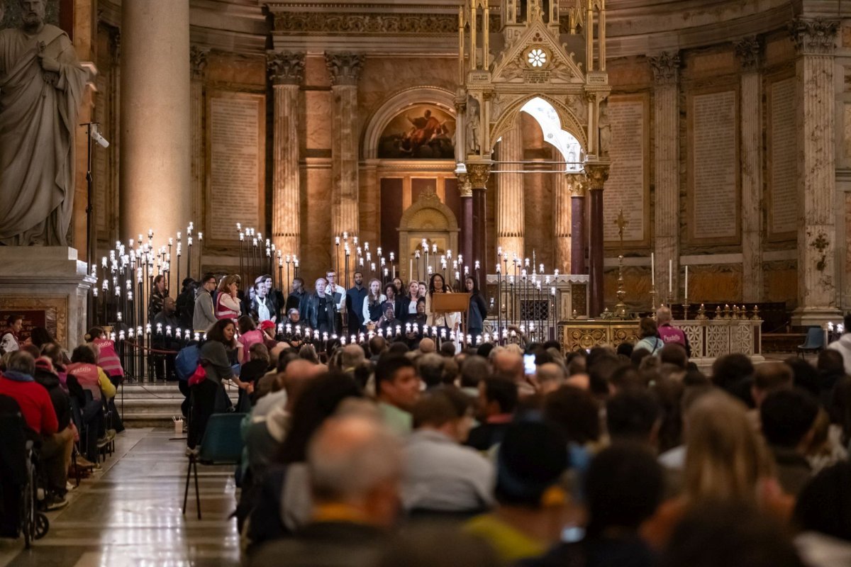 Jubilé des Pauvres à Rome avec Fratello. © Marine Clerc.