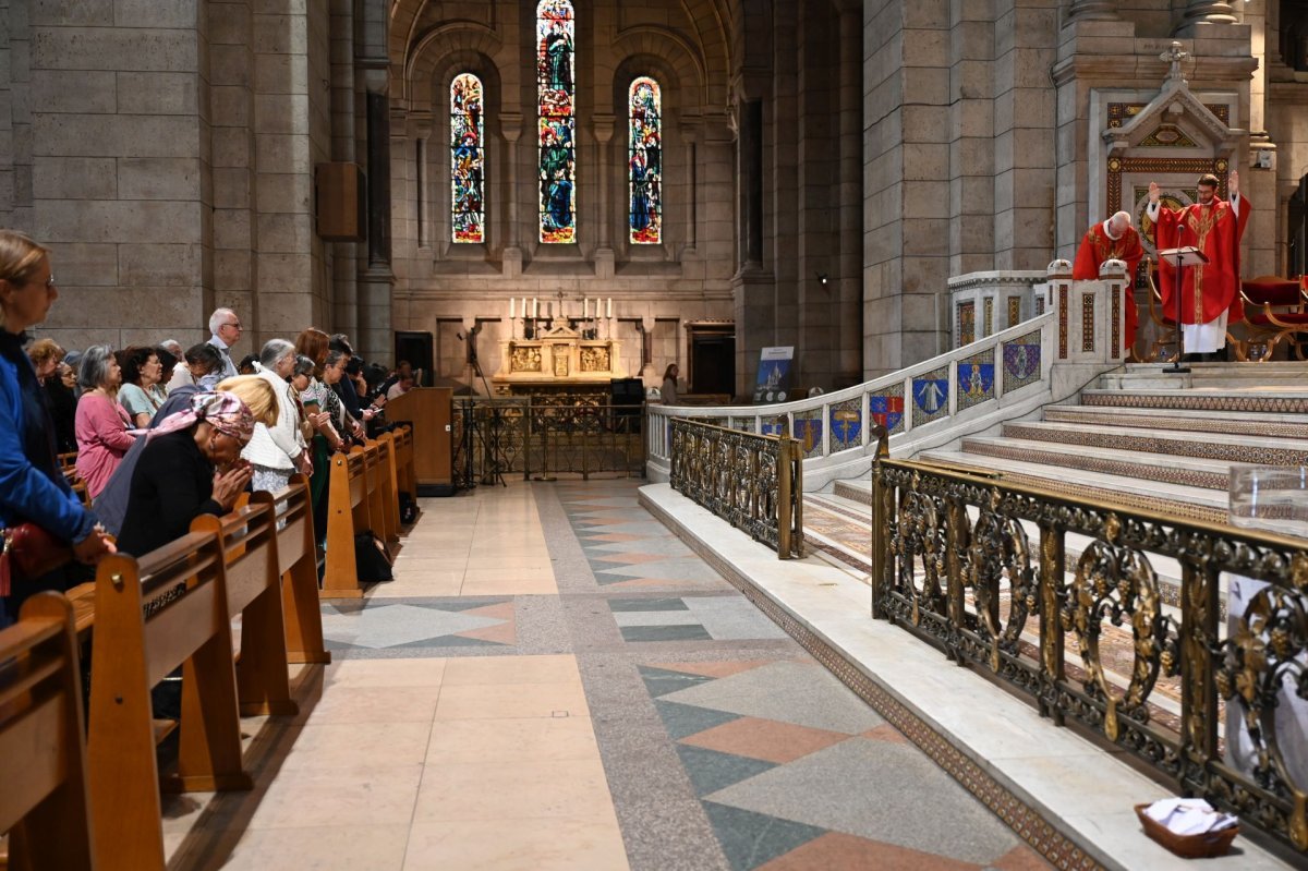 Messe des nouveaux prêtres au Sacré-Cœur de Montmartre 2024. © Marie-Christine Bertin / Diocèse de Paris.