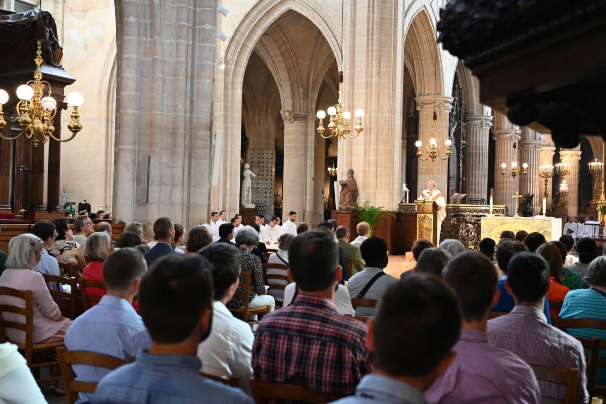 Messe de rentrée du Séminaire de Paris 2023. © Marie-Christine Bertin / Diocèse de Paris.