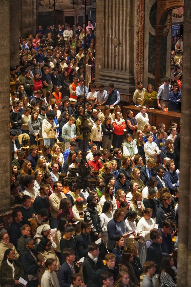 Messe des étudiants 2025. © Illian Calle - Diocèse Paris.