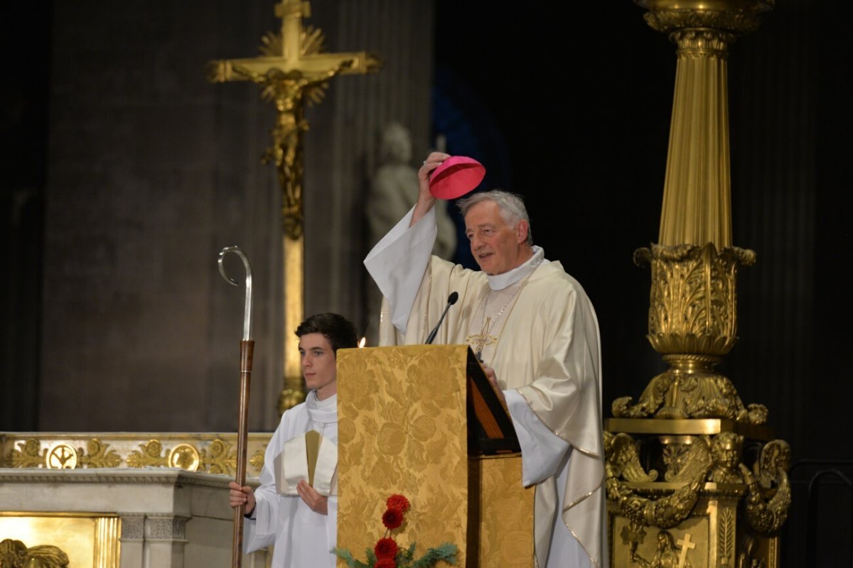 Ordination épiscopale de Mgr Philippe Marsset. © Marie-Christine Bertin / Diocèse de Paris.