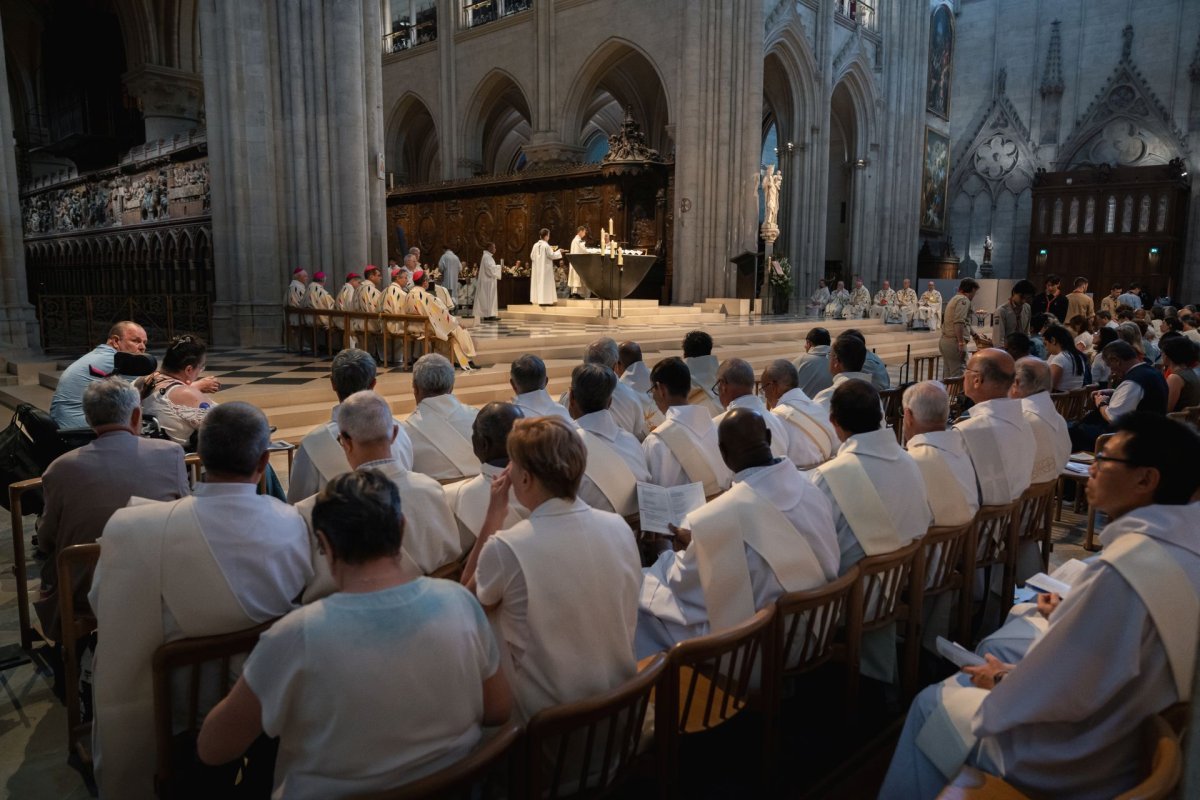 Messe d'ouverture de l'Assemblée ecclésiale provinciale. © Dylan Guidez / Diocèse de Paris.