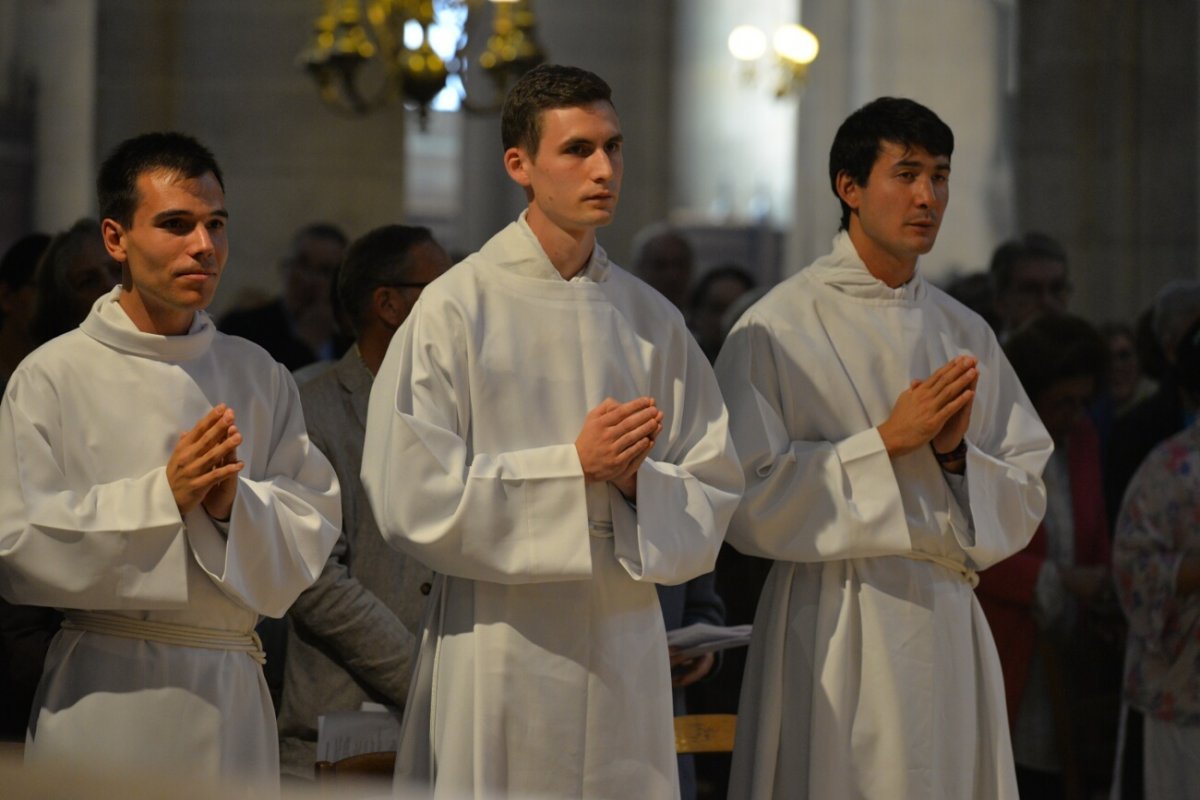 Messe de rentrée du Séminaire de Paris. © Marie-Christine Bertin / Diocèse de Paris.