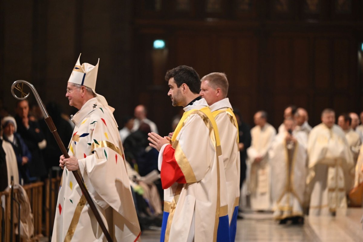 Messe chrismale 2026. © Marie-Christine Bertin / Diocèse de Paris.
