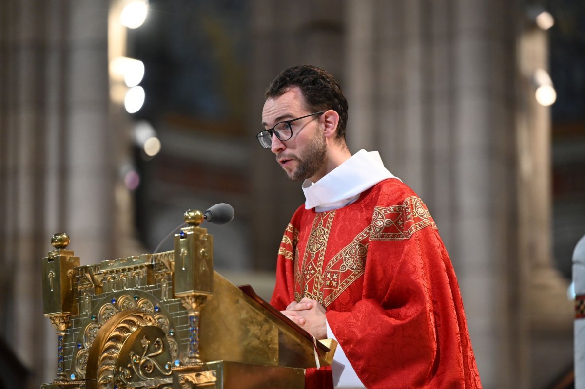 Messe des nouveaux prêtres au Sacré-Cœur de Montmartre 2024. © Marie-Christine Bertin / Diocèse de Paris.