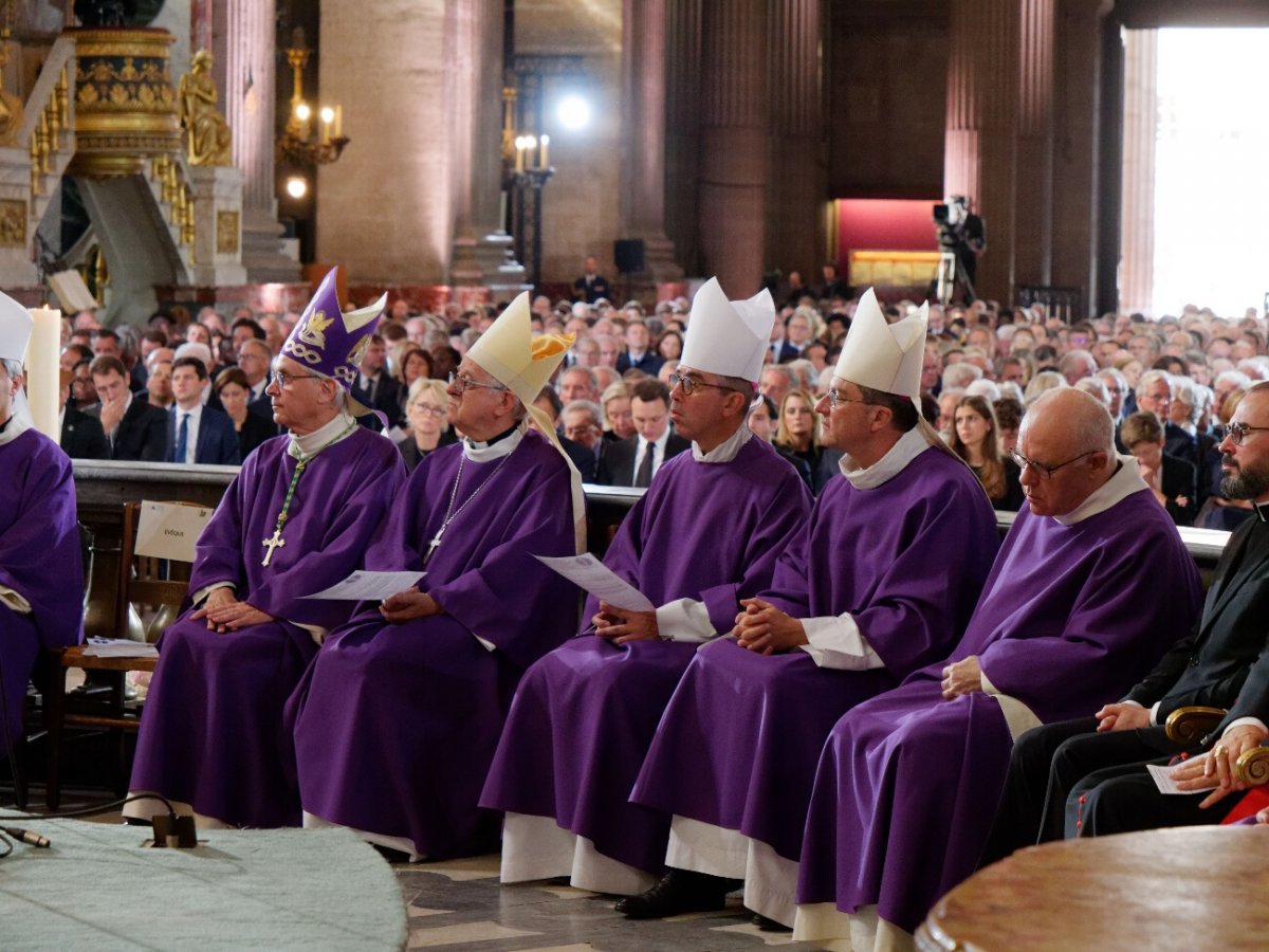 Liturgie de la Parole. © Yannick Boschat / Diocèse de Paris.