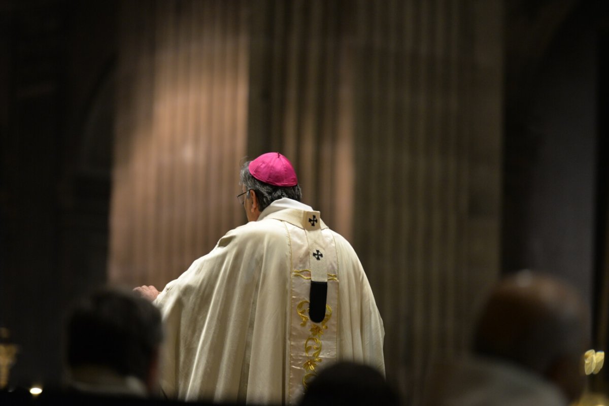 Messe des étudiants d'Île-de-France 2019. © Marie-Christine Bertin / Diocèse de Paris.