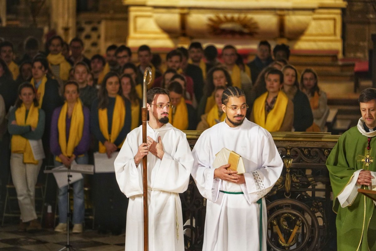 Messe des Jeunes Pros de Paris. © Illian Calle - Diocèse Paris.