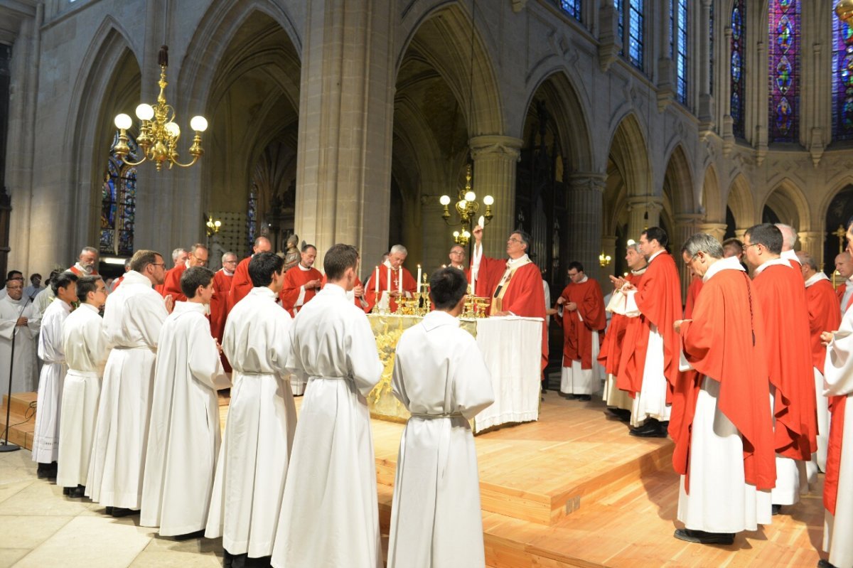 Messe de rentrée du Séminaire de Paris. © Marie-Christine Bertin / Diocèse de Paris.