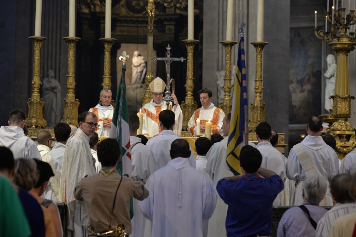 Messe pour les jeunes et les vocations. © Marie-Christine Bertin / Diocèse de Paris.