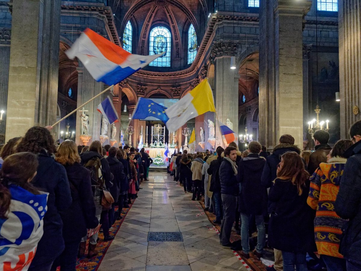 La messe internationale des JMJ@Panam'. © Yannick Boschat / Diocèse de Paris.