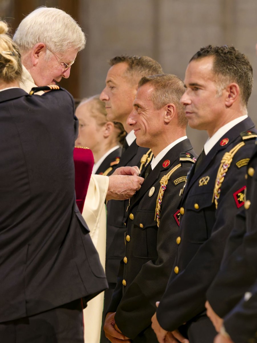 Messe pour les Sapeurs-Pompiers. © Yannick Boschat / Diocèse de Paris.
