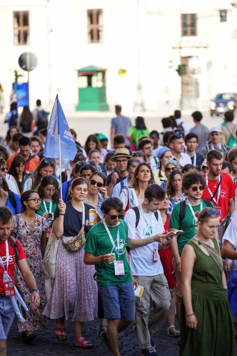 Jubilé des jeunes. © Illian Calle - Diocèse Paris.