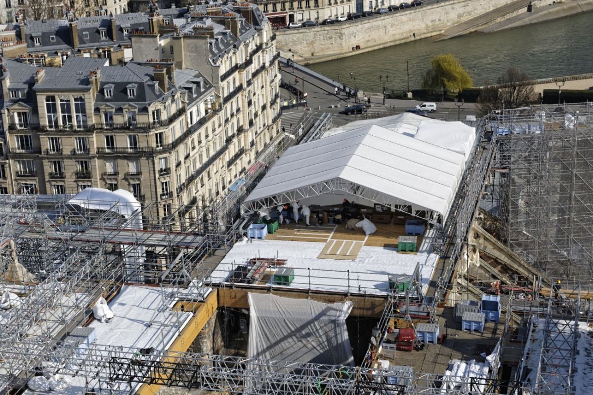 Notre-Dame de Paris, deux ans après. © Yannick Boschat / Diocèse de Paris.