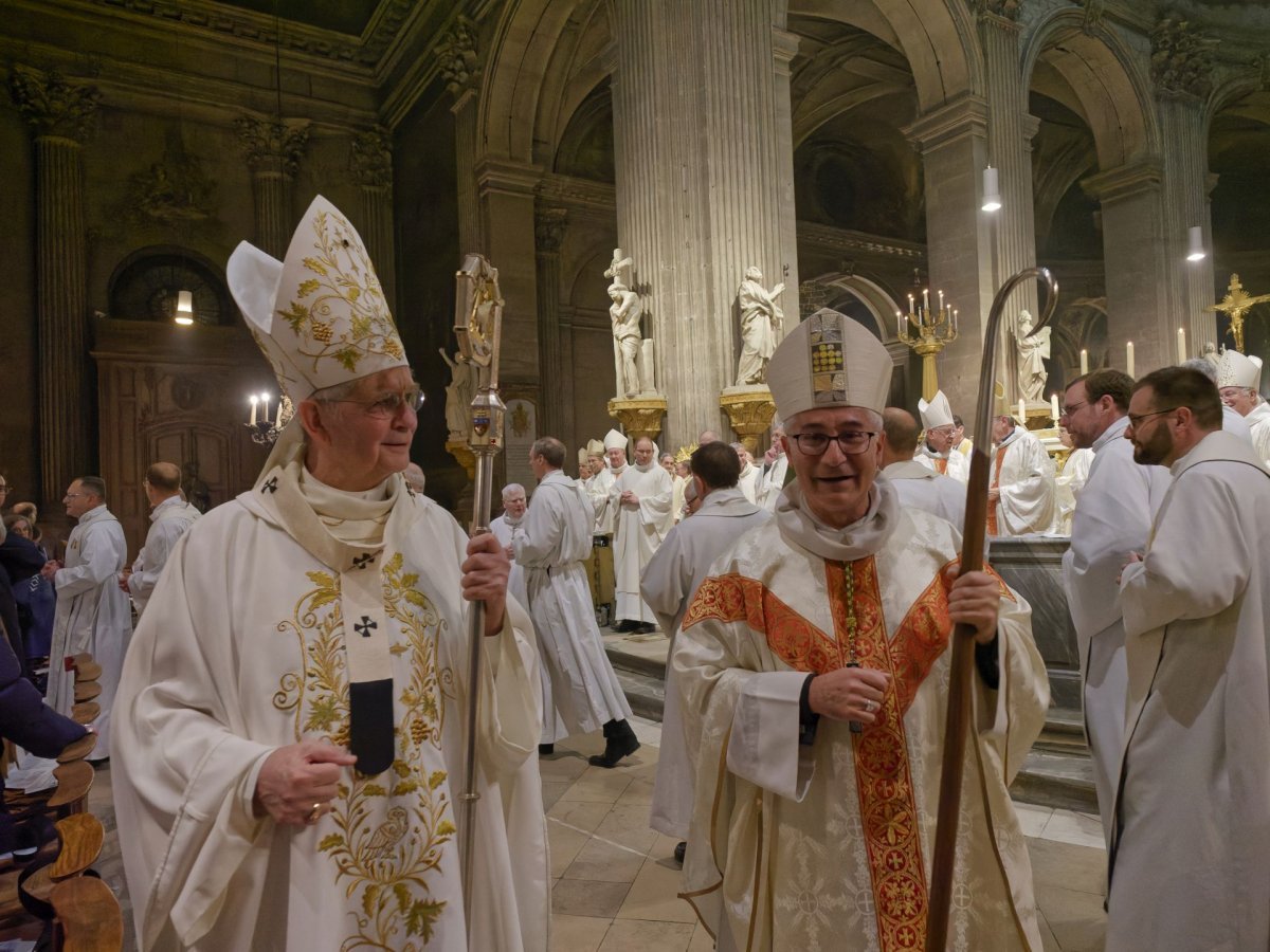 Ordination épiscopale de Mgr Emmanuel Tois. © Yannick Boschat / Diocèse de Paris.