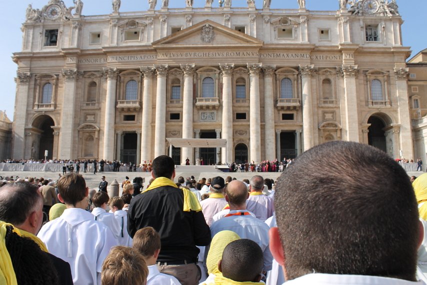 Audience du Pape François. © D.R.