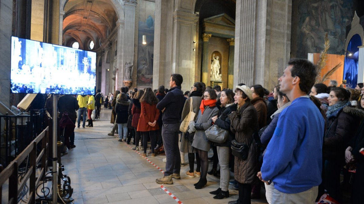 La messe internationale des JMJ@Panam'. © Marie-Christine Bertin / Diocèse de Paris.