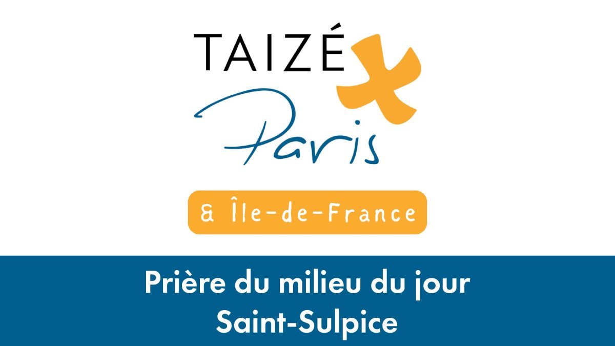 Prière du milieu du jour à Saint-Sulpice. 