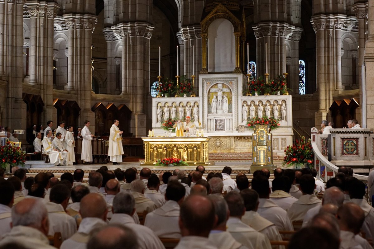 Liturgie eucharistique. © Yannick Boschat / Diocèse de Paris.