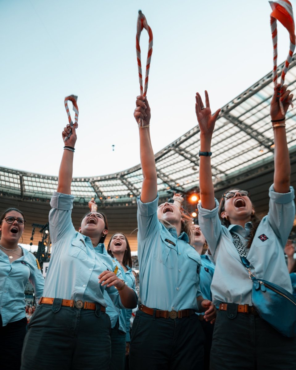 Veillée de prière avec les jeunes et le pape Léon XIV : Ouverture du Stade. © Liam Hoarau / Diocèse de Paris.