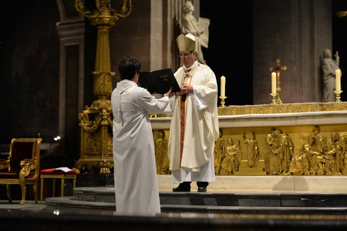 Confirmations d'adultes 2019. © Marie Christine Bertin / Diocèse de Paris.