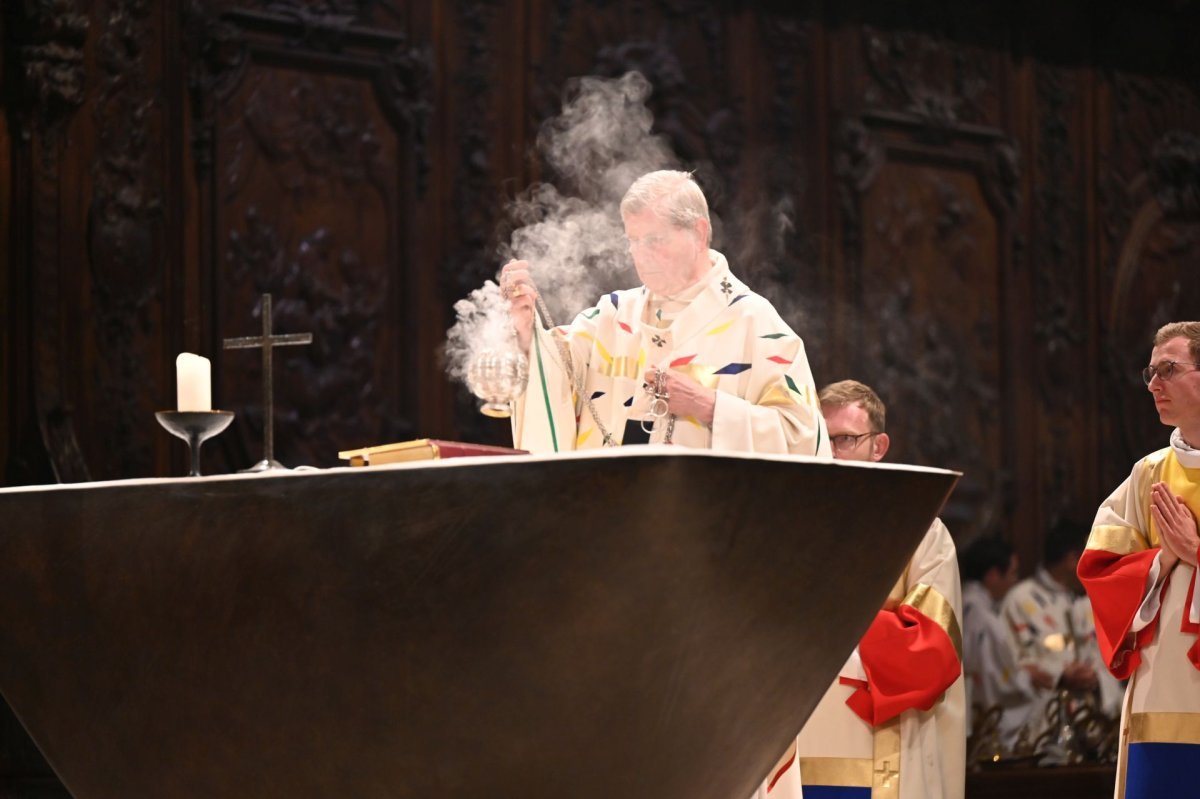 Messe des Jeunes à Notre-Dame de Paris. © Marie-Christine Bertin / Diocèse de Paris.
