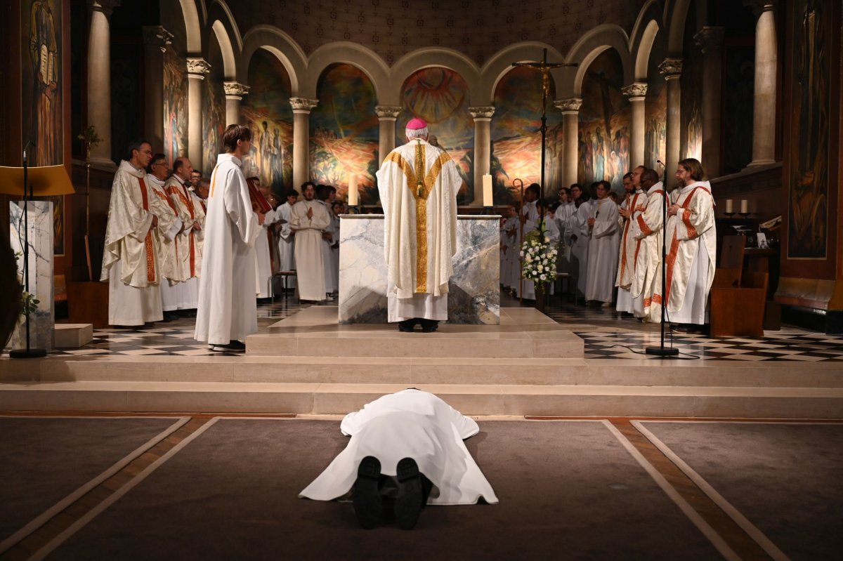 Ordination diaconale en vue du sacerdoce du 20 septembre 2025. © Marie-Christine Bertin / Diocese de Paris.