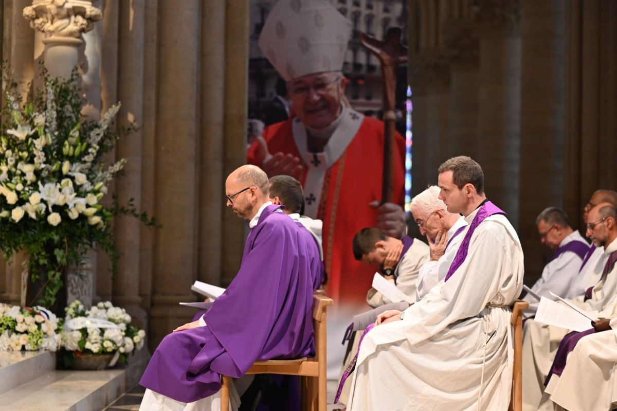 Obsèques du Cardinal André Vingt-Trois. © Marie-Christine Bertin / Diocèse de Paris.