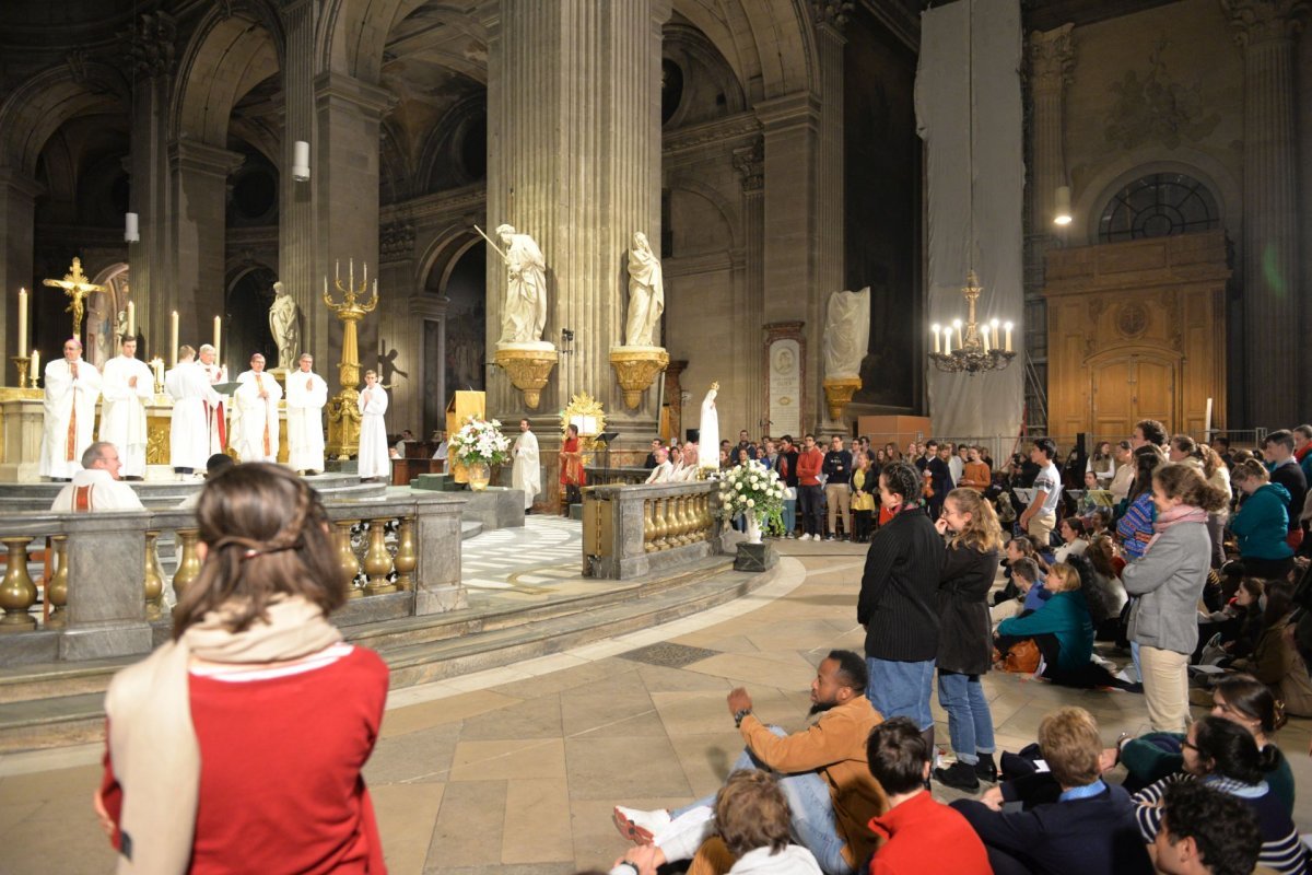 Messe des étudiants 2022. © Marie-Christine Bertin / Diocèse de Paris.