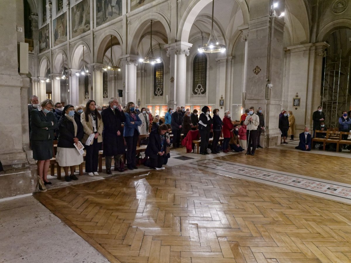 Envoi des baptisés en mission diocésaine. © Yannick Boschat / Diocèse de Paris.