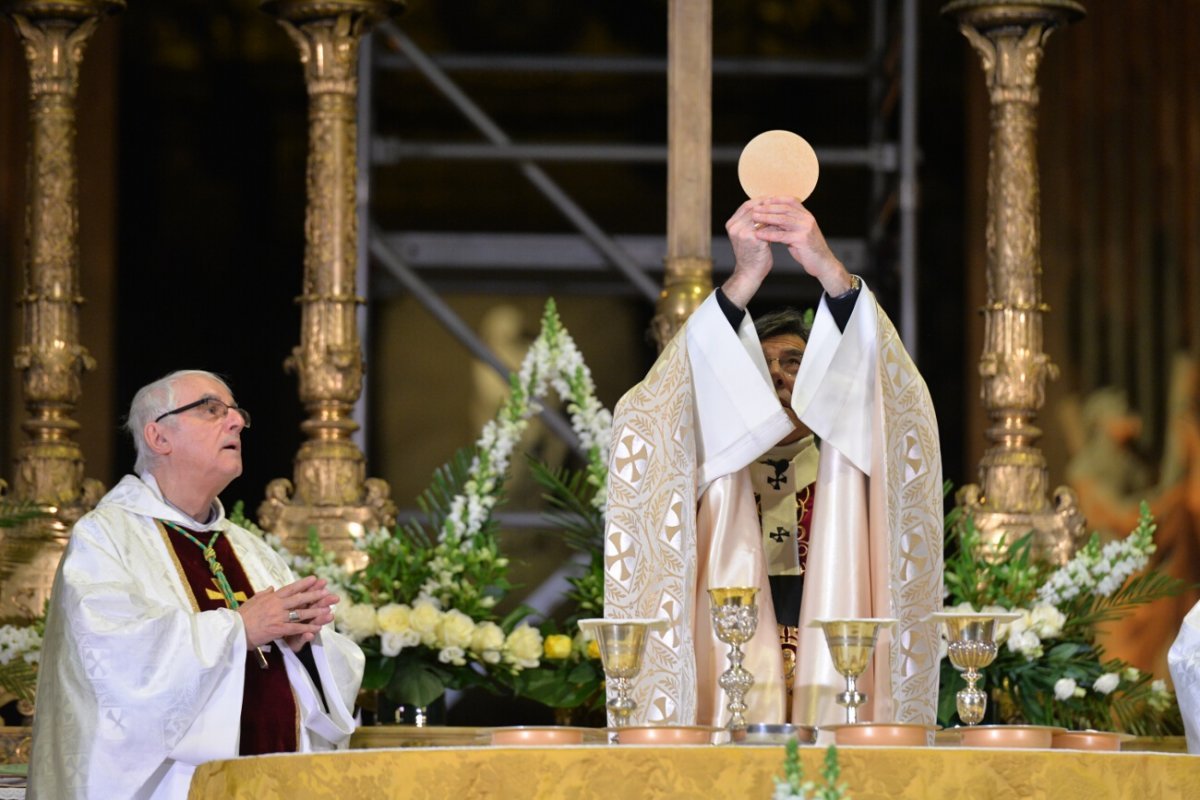 La messe internationale des JMJ@Panam'. © Marie-Christine Bertin / Diocèse de Paris.