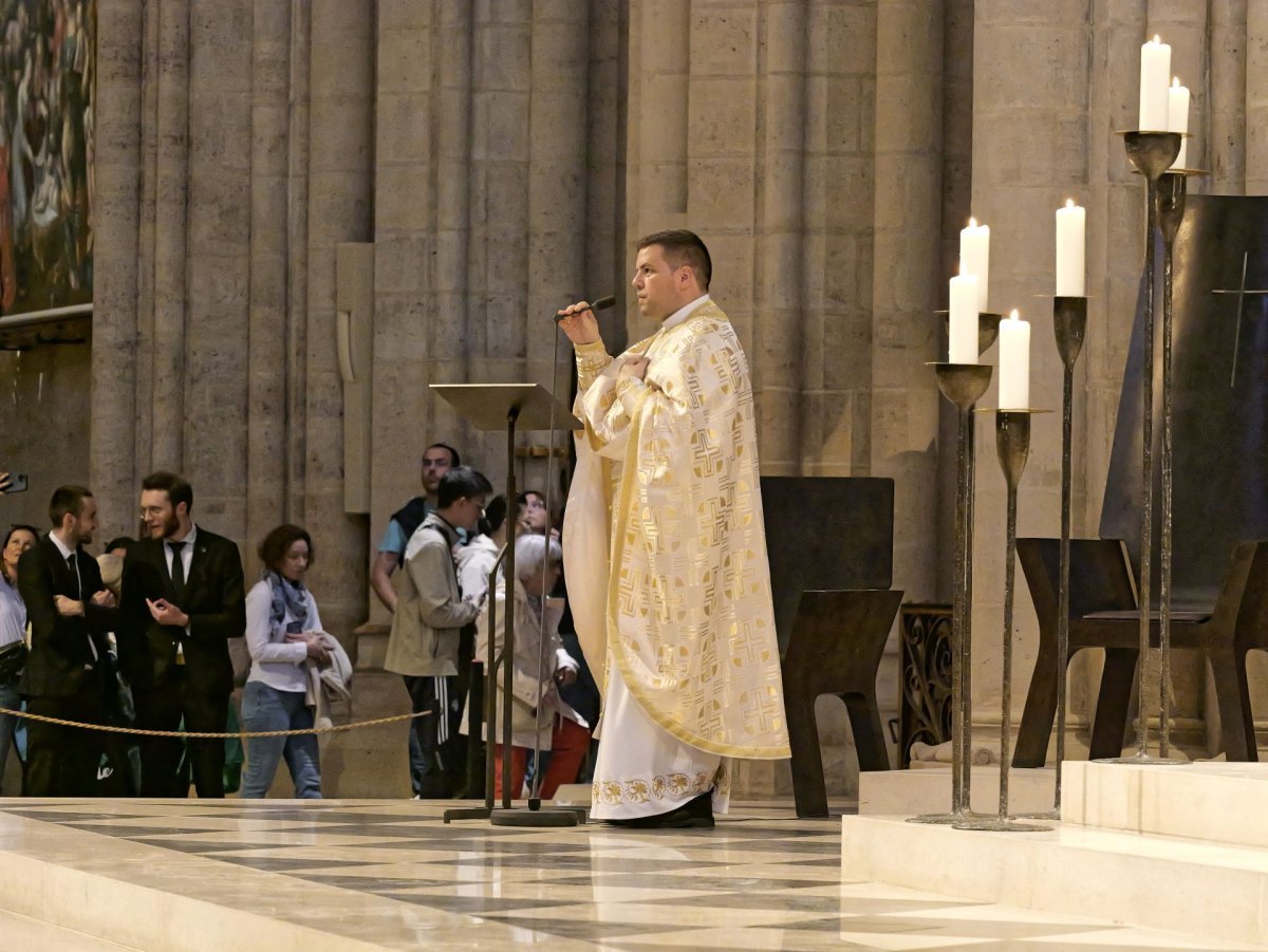 Divine Liturgie pour le bienheureux Cardinal Iuliu Hossu. © Yannick Boschat / Diocèse de Paris.