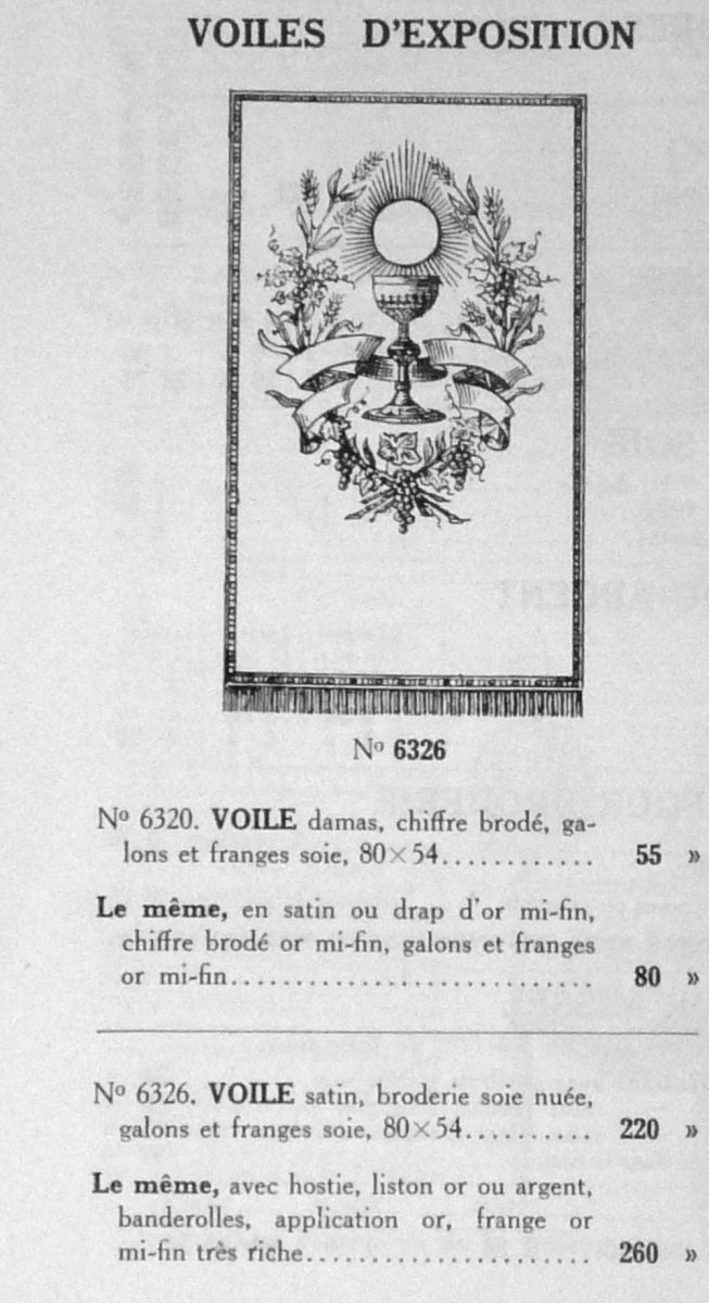 sur catalogue 1920. 
