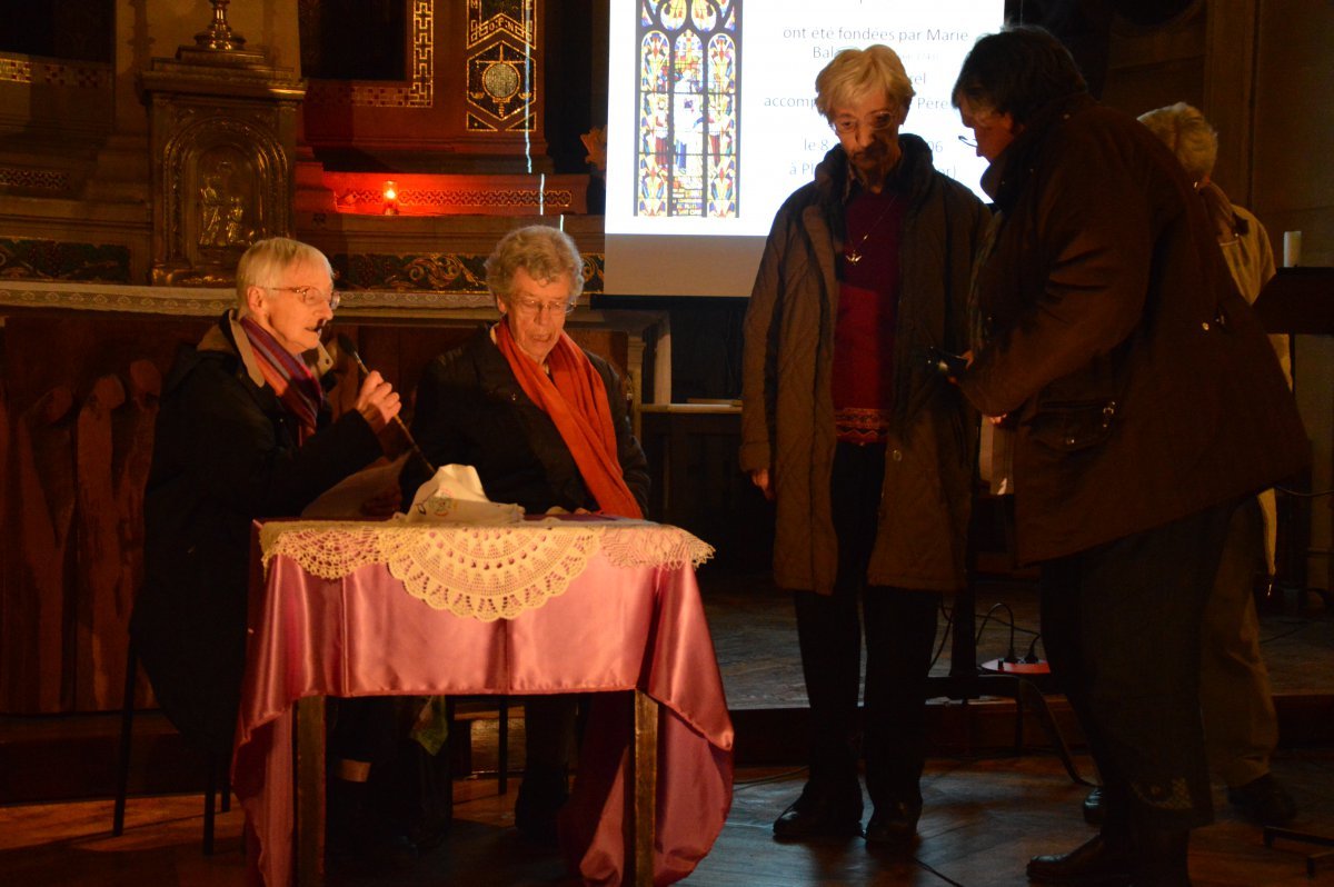 Journée portes ouvertes de la vie religieuse - 21 novembre 2015. © Isabelle Demangeat.