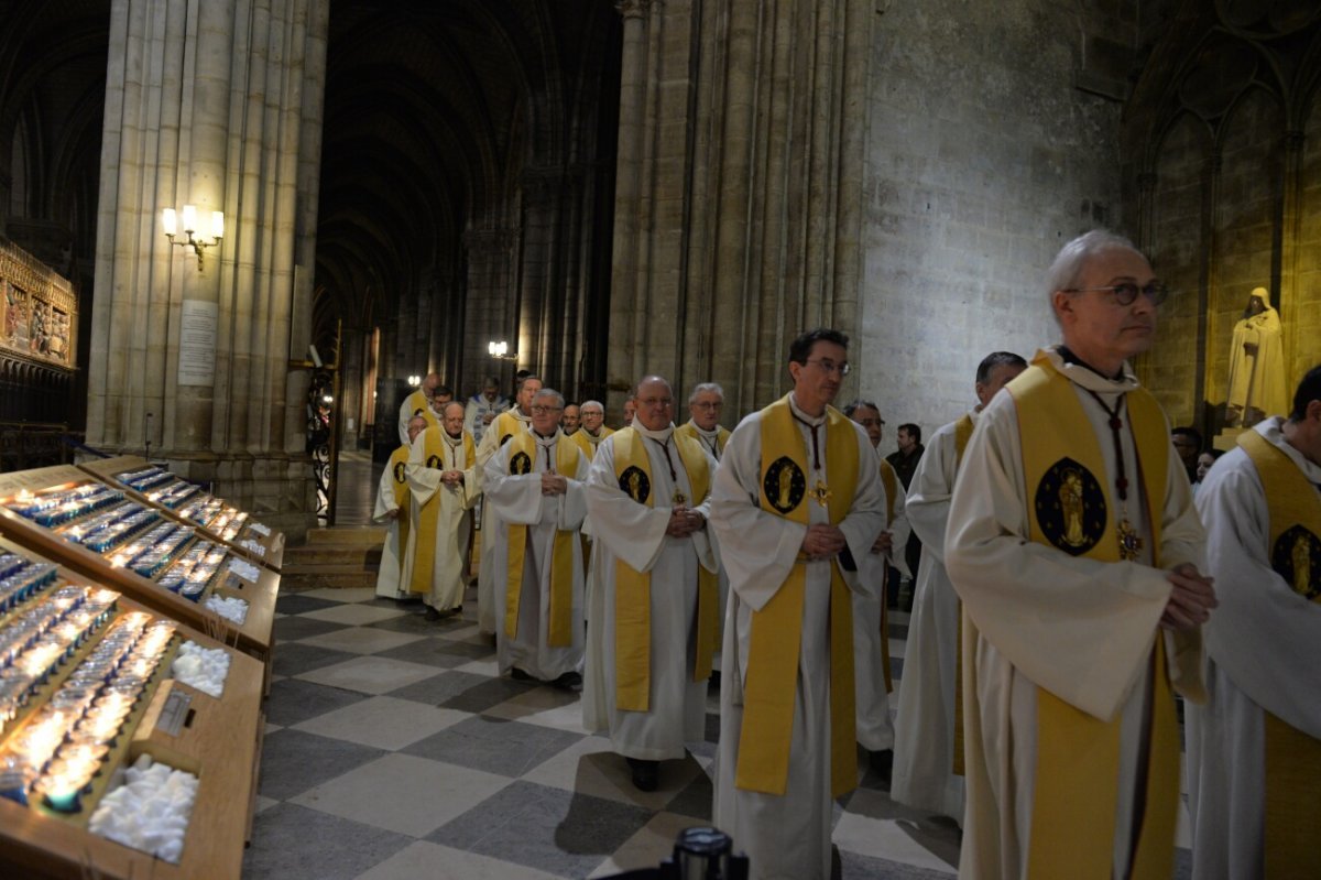 Fête du Chapitre de la cathédrale. © Marie-Christine Bertin / Diocèse de Paris.