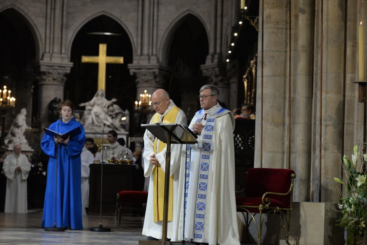 Fête du Chapitre de la cathédrale. © Marie-Christine Bertin / Diocèse de Paris.