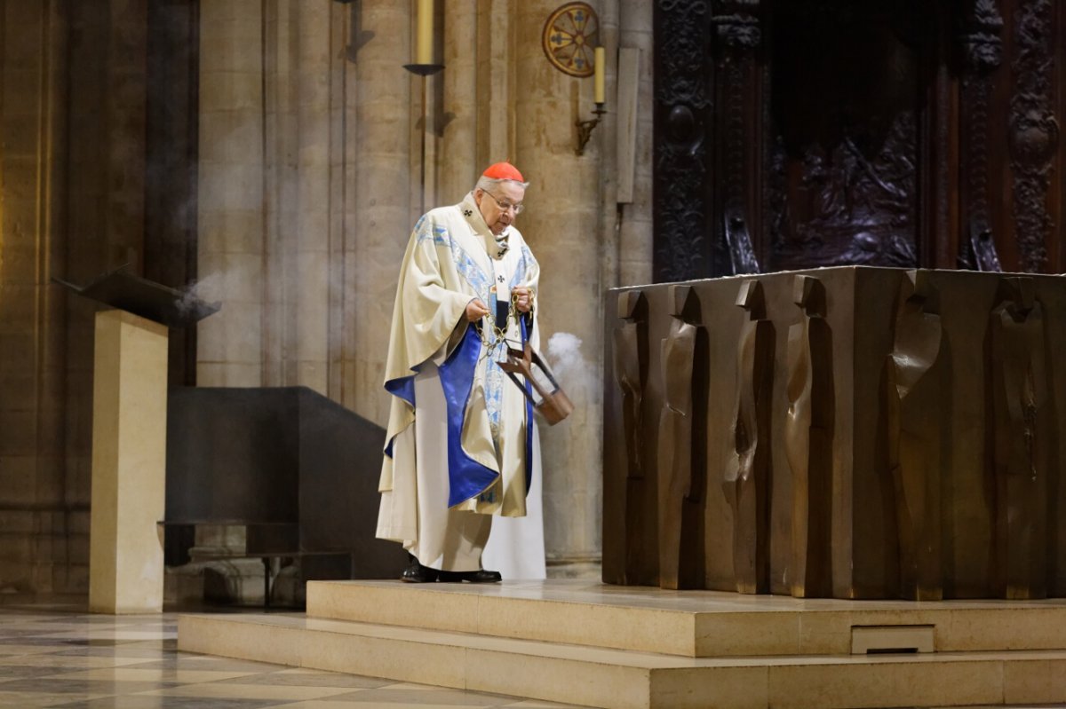 Messe de l'Immaculée Conception. © Yannick Boschat / Diocèse de Paris.