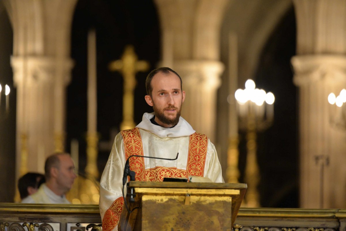 Messe de la fête du Chapitre et du Séminaire. © Marie-Christine Bertin / Diocèse de Paris.