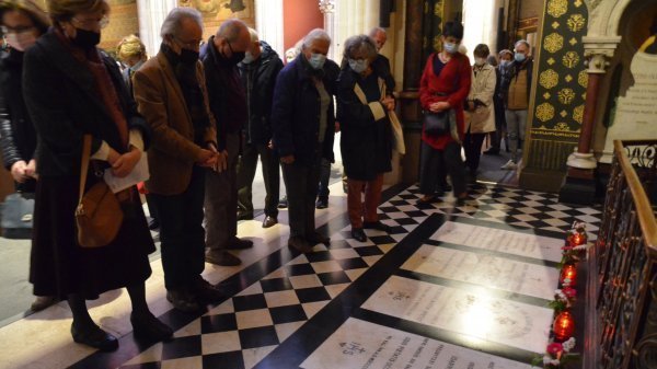 Hommage aux jésuites martyrs de la Commune de Paris en l'église Saint-Ignace