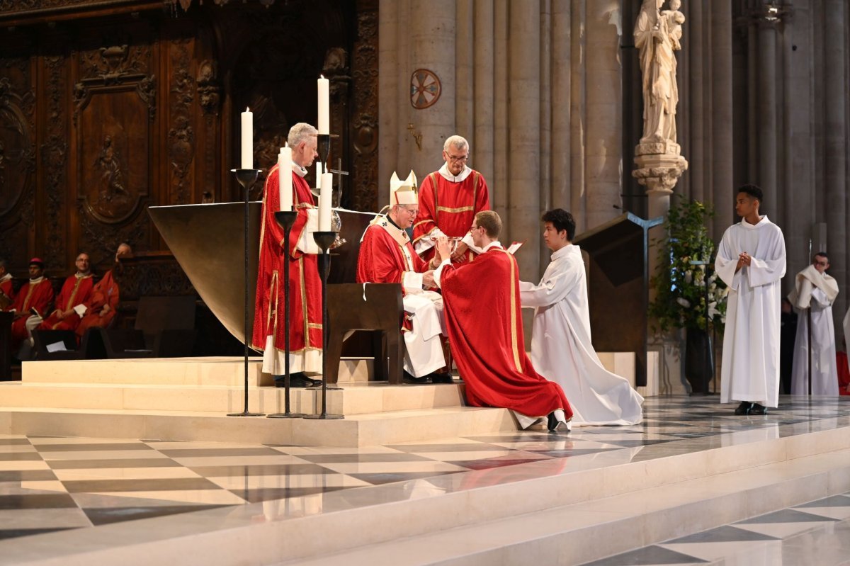 Ordinations sacerdotales 2025. © Marie-Christine Bertin / Diocèse de Paris.
