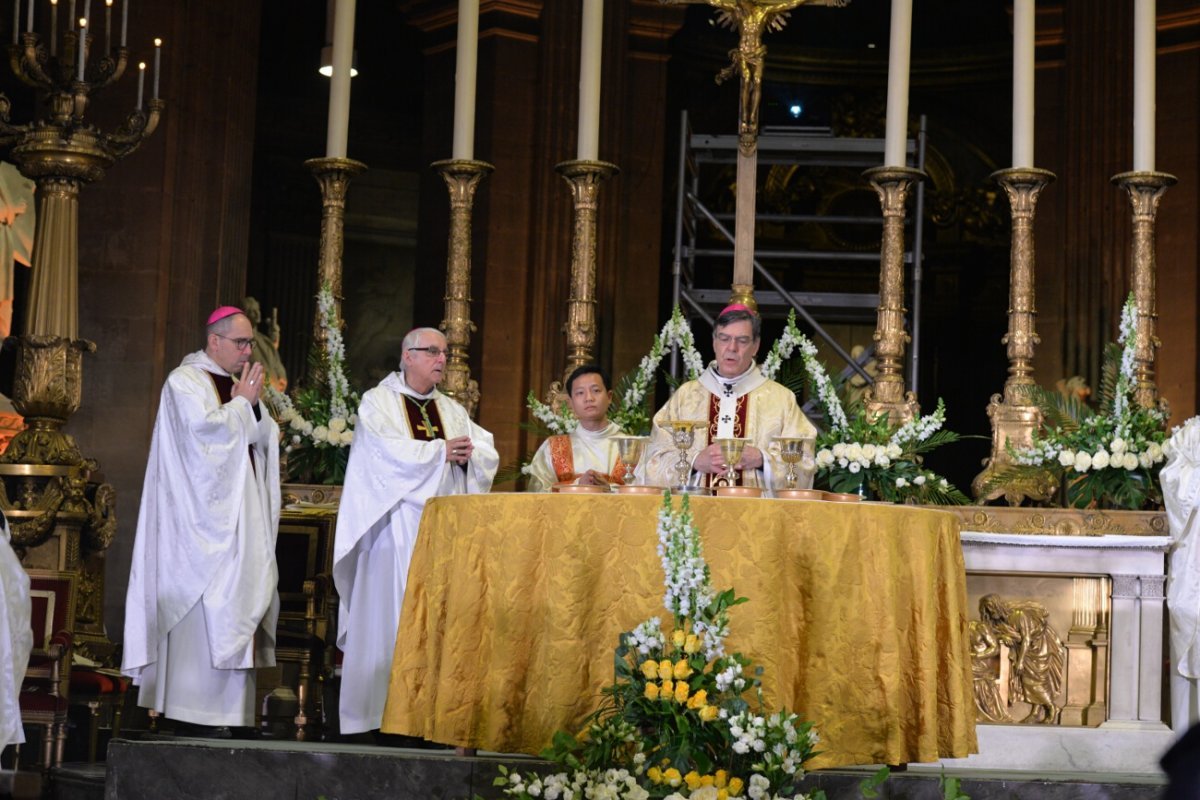 La messe internationale des JMJ@Panam'. © Marie-Christine Bertin / Diocèse de Paris.