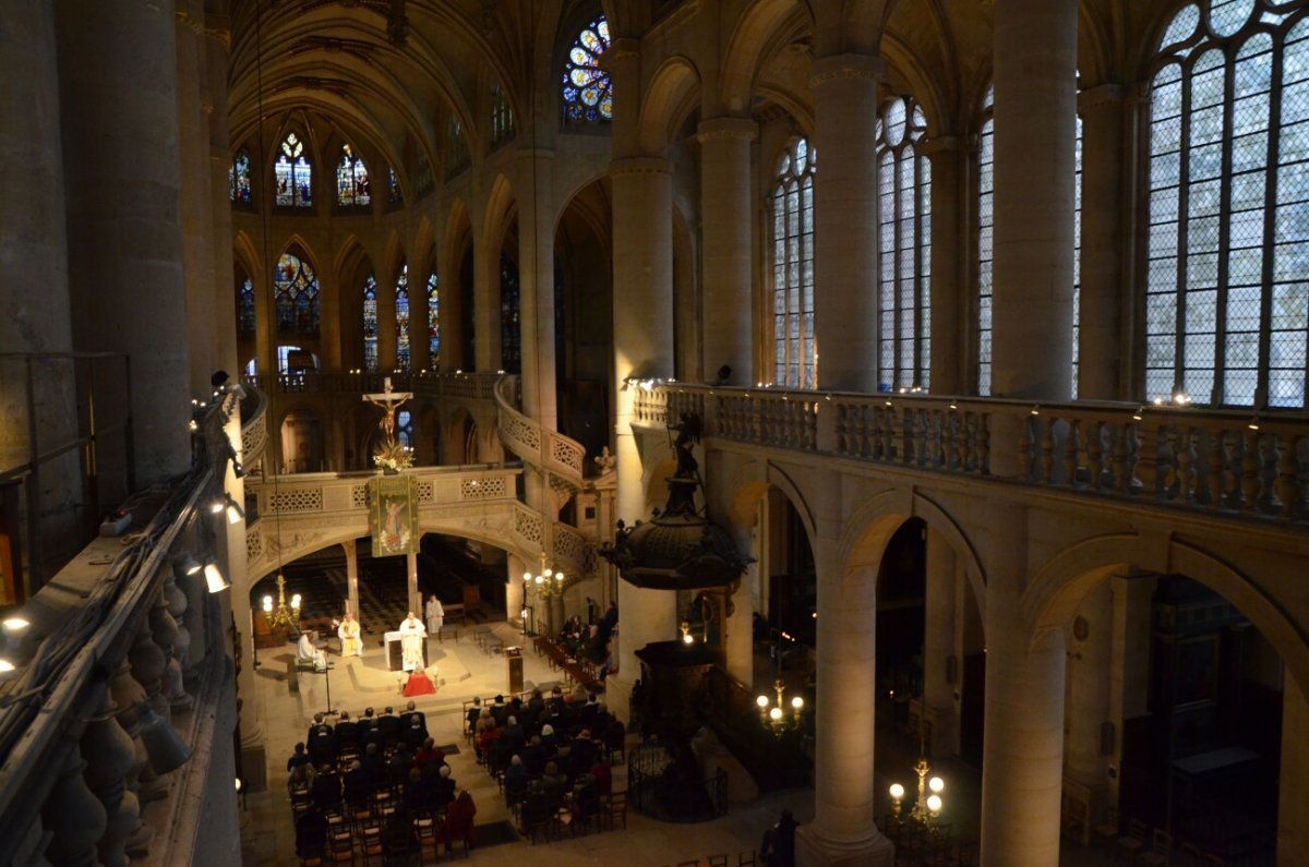 Neuvaine de sainte Geneviève - Jour 7. © Michel Pourny / Diocèse de Paris.