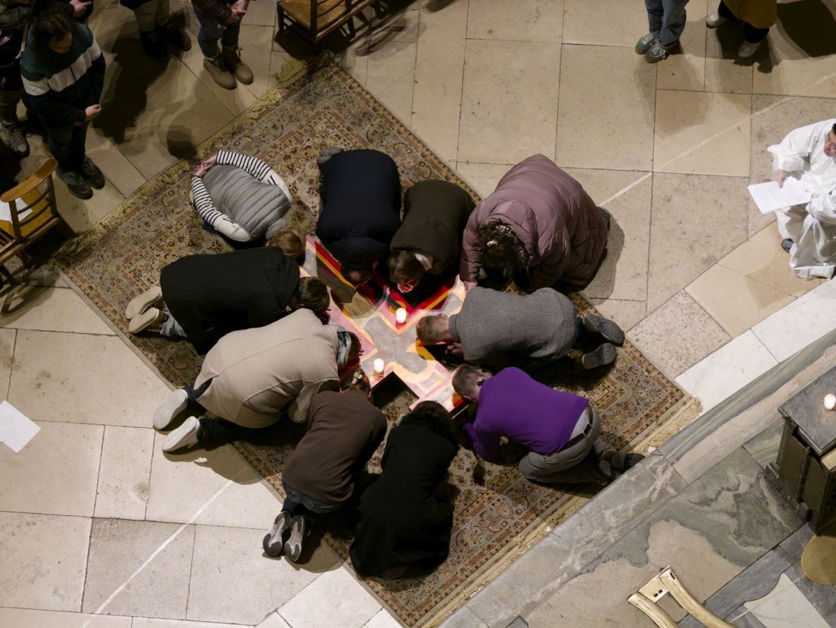 Prière du soir à Saint-Sulpice. © Yannick Boschat / Diocèse de Paris.