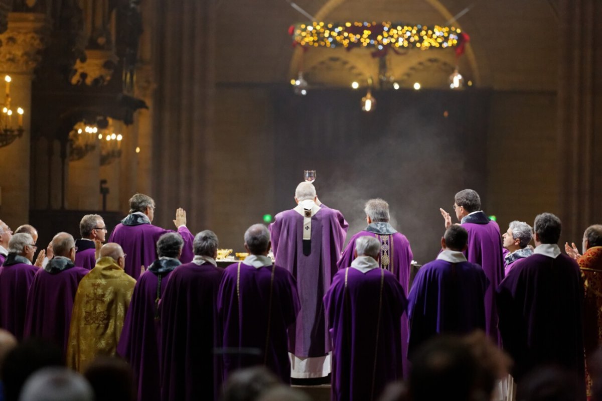 Messe d'action de grâce du cardinal André Vingt-Trois. © Yannick Boschat / Diocèse de Paris.