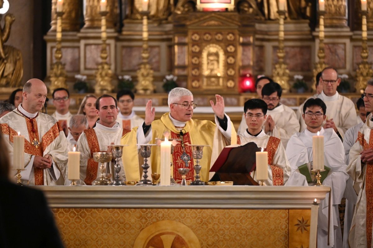 Ordination diaconale en vue du sacerdoce du 11 octobre 2025. © Marie-Christine Bertin / Diocese de Paris.