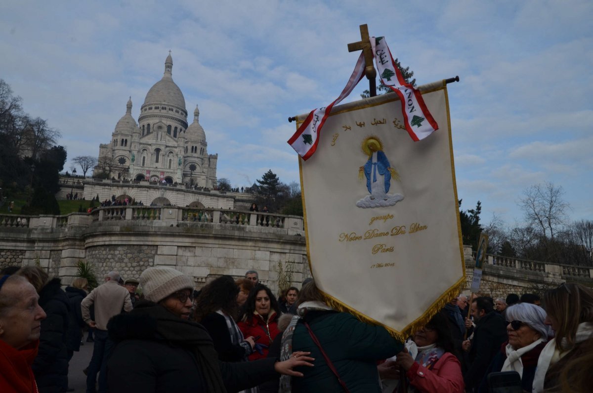 Montée jubilaire des chrétiens d'Orient. © Michel Pourny / Diocèse de Paris.